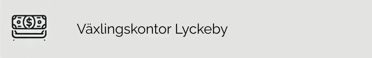 Växlingskontor Lyckeby