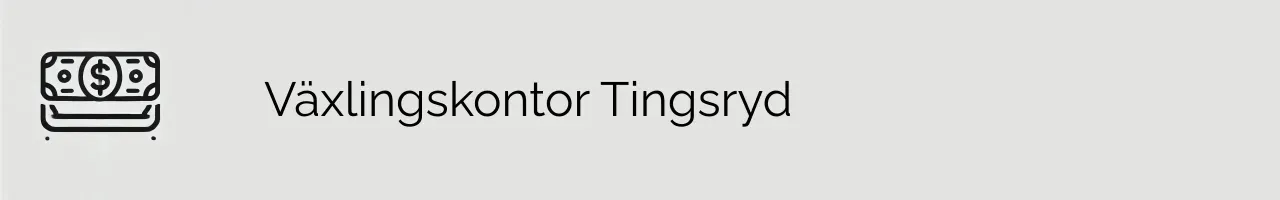 Växlingskontor Tingsryd